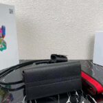 Prada Women Saffiano Leather Prada Monochrome Bag-Black - immagine 5