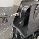 Prada Women Saffiano Leather Prada Monochrome Bag-Black - immagine 8