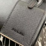 Prada Women Saffiano Leather Prada Monochrome Bag-Black - immagine 10