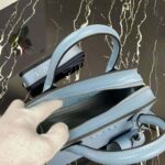 Prada Women Saffiano Leather Prada Monochrome Bag-Blue - Bild 7