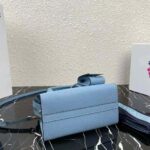 Prada Women Saffiano Leather Prada Monochrome Bag-Blue - Bild 5