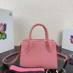 Prada Women Saffiano Leather Prada Monochrome Bag-Pink - Imagen 3