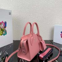 Prada Women Saffiano Leather Prada Monochrome Bag-pink (1)