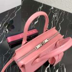 Prada Women Saffiano Leather Prada Monochrome Bag-Pink - Imagen 6