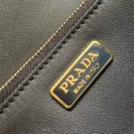 Prada Women Saffiano Leather Shoulder Bag-Black – Image 9
