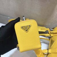 Prada Women Saffiano Leather Top-handle Bag-yellow (1)