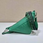 Prada Women Saffiano Prada Triangle Bag-Green - immagine 2
