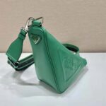 Prada Women Saffiano Prada Triangle Bag-Green - immagine 3