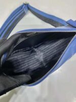 Prada Women Saffiano Prada Triangle Bag-Navy - Bild 8