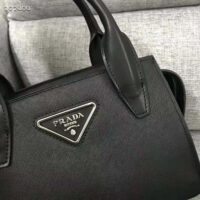 Prada Women Saffiano leather Prada Kristen Handbag-black (1)