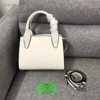 Prada Women Saffiano leather Prada Kristen Handbag-white (1)