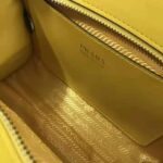 Prada Women Saffiano Leather Prada Kristen Handbag-Yellow – Image 9