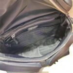 Prada Women Signaux Nylon and Leather Hobo Bag-Black – Bild 8