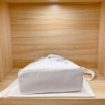 Prada Women Signaux Printed Nylon Backpack-White - Image 8