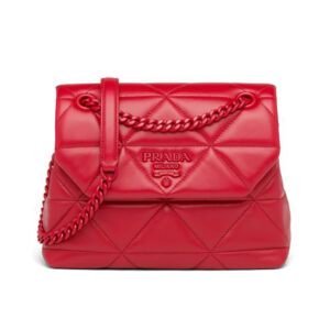 Prada Women Small Nappa Leather Prada Spectrum Bag-red