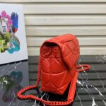 Prada Women Small Nappa Leather Prada Spectrum Bag-Red - Image 5