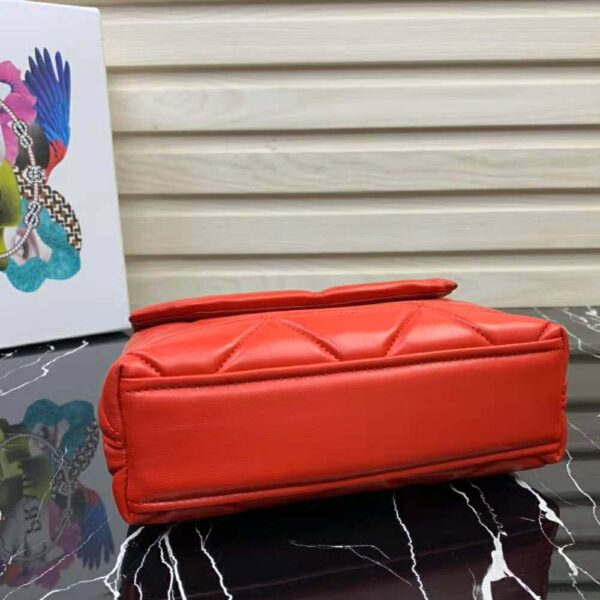 Prada Women Small Nappa Leather Prada Spectrum Bag-red (5)