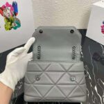 Prada Women Small Nappa Leather Prada Spectrum Bag-Silver - immagine 5