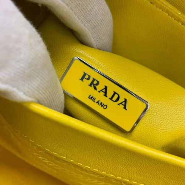 Prada Women Small Nappa Leather Prada Spectrum Bag-yellow (9)