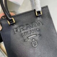 Prada Women Small Saffiano Leather Handbag-Black (1)