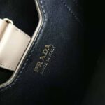 Prada Women Small Saffiano Leather Prada Panier Bag-Sandy - Bild 10