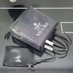 Prada Women Small Sequined Mesh Tote Bag-Black - Bild 5