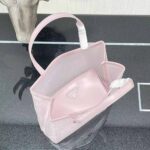 Prada Women Small Sequined Mesh Tote Bag-Pink - immagine 6