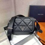 Prada Women Spectrum Leather Bag-Black - Image 4