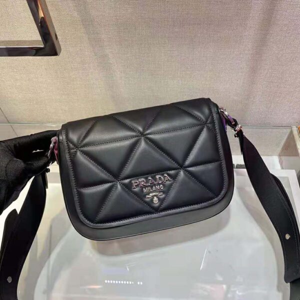 Prada Women Spectrum Leather Bag-Black (4)