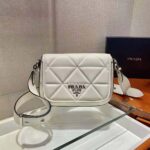 Prada Women Spectrum Leather Bag-White – Image 2