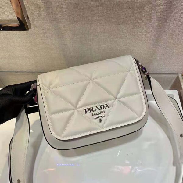 Prada Women Spectrum Leather Bag-white (4)
