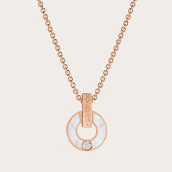 Bvlgari Necklace Ircular Motif has Evolved Into a Fresh Openwork Design