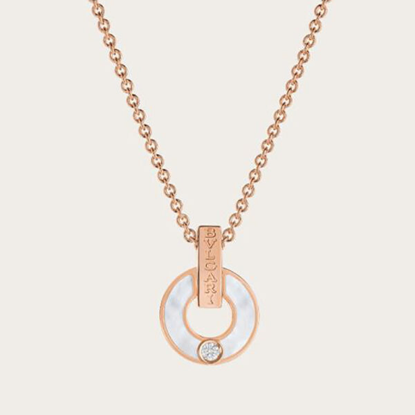 Bvlgari Bvlgari Necklace Ircular Motif has Evolved Into a Fresh Openwork Design (1)