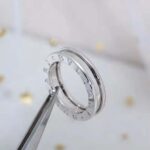 Bvlgari Women B.Zero1 One-Band Ring in 18 KT White Gold - Imagen 9