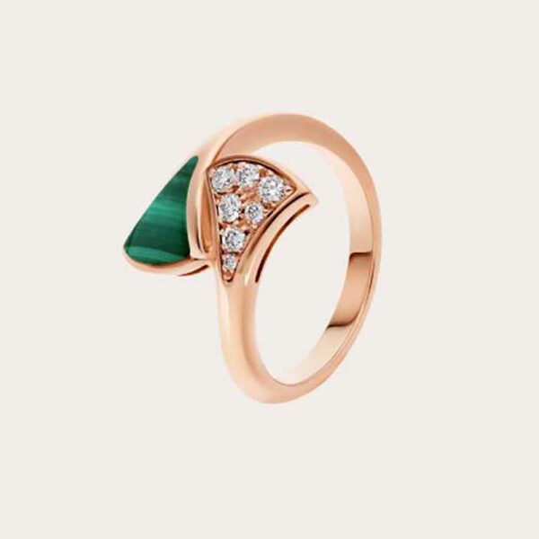 Bvlgari Women Divas Dream 18 KT Rose Gold Ring (1)