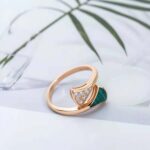 Bvlgari Women Divas Dream 18 KT Rose Gold Ring - Imagen 5