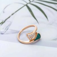 Bvlgari Women Divas Dream 18 KT Rose Gold Ring (1)