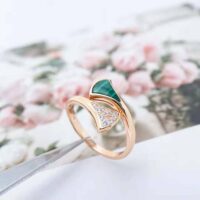 Bvlgari Women Divas Dream 18 KT Rose Gold Ring (1)