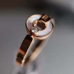 Bvlgari Women Openwork 18 KT Rose Gold Ring - Imagen 8