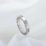 Bvlgari Women Use of Unconventional Materials Serpenti Viper Ring-Silver – Bild 2