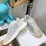 Dior Men B30 Sneaker Cream Mesh and Technical Fabric - Image 3