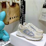 Dior Men B30 Sneaker Cream Mesh and Technical Fabric - Image 6