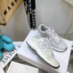 Dior Men B30 Sneaker Olive Mesh and Cream Technical Fabric - Bild 3