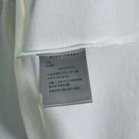 Dior Men CD Icon Polo Shirt White Cotton Pique (1)