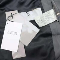 Dior Men Christian Dior Atelier Teddy Blouson Gray Technical Faille (1)