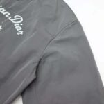 Dior Men Christian Dior Atelier Teddy Blouson Gray Technical Faille – Image 7