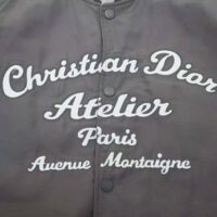 Dior Men Christian Dior Atelier Teddy Blouson Gray Technical Faille (1)