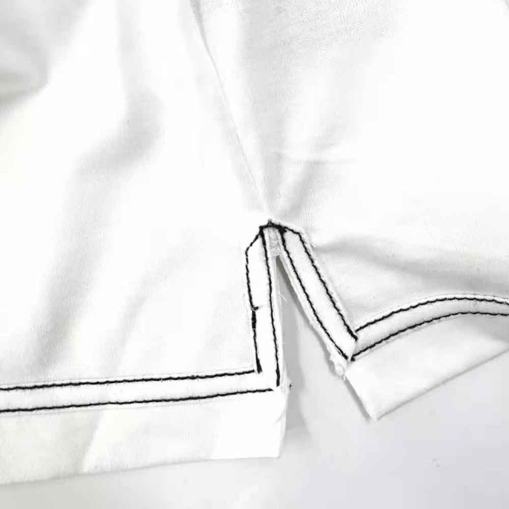 Dior Men Dior and Kenny Scharf T-shirt Relaxed Fit White Cotton Jersey
