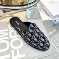 Dior Men Indior Mule Beige and Black Dior Oblique Jacquard (1)