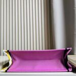 Dior Unisex CD Large Book Tote Yellow Pink D-Jungle Pop Embroidery - Imagen 6